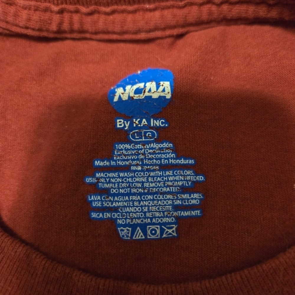 University Of Arkansas Razorbacks Shirt Men's Large - Picture 3 of 5